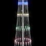 Árbol de Navidad LED Multicolor 70 x 70 x 250 cm Metal