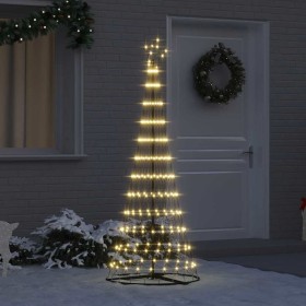 Árbol de Navidad LED Cálido 71 x 71 x 184.5 cm Metal