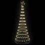 Árbol de Navidad LED Cálido 71 x 71 x 184.5 cm Metal