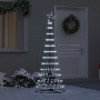 Árbol de Navidad LED con 230 LED Frío 71 x 71 x 184.5 cm Metal