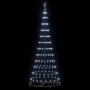 Árbol de Navidad LED con 230 LED Frío 71 x 71 x 184.5 cm Metal