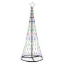 Árbol de Navidad LED Multicolor 71 x 71 x 184.5 cm Metal