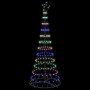 Árbol de Navidad LED Multicolor 71 x 71 x 184.5 cm Metal