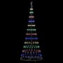Árbol de Navidad LED Multicolor 71 x 71 x 184.5 cm Metal