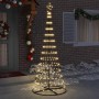 Árbol de Navidad LED Cálido 100 x 100 x 250 cm Metal