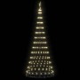 Árbol de Navidad LED Cálido 100 x 100 x 250 cm Metal