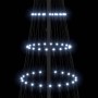 Árbol de Navidad LED con 290 LED Frío 100 x 100 x 250 cm Metal