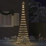 Árbol de Navidad LED Cálido 100.5 x 100.5 x 302.5 cm Metal