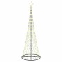 Árbol de Navidad LED Cálido 100.5 x 100.5 x 302.5 cm Metal
