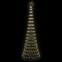 Árbol de Navidad LED Cálido 100.5 x 100.5 x 302.5 cm Metal