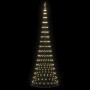 Árbol de Navidad LED Cálido 100.5 x 100.5 x 302.5 cm Metal