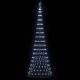Árbol de Navidad LED Frío 100.5 x 100.5 x 302.5 cm Metal
