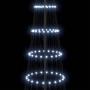 Árbol de Navidad LED Frío 100.5 x 100.5 x 302.5 cm Metal