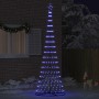 Árbol de Navidad LED Azul 100.5 x 100.5 x 302.5 cm Metal en Arboles de navidad | Comprar online en Foro24