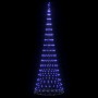 Árbol de Navidad LED Azul 100.5 x 100.5 x 302.5 cm Metal