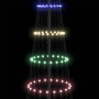 Árbol de Navidad LED Multicolor 100.5 x 100.5 x 302.5 cm Metal