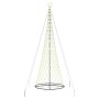 Árbol de Navidad LED Cálido 138.5 x 138.5 x 399 cm Metal
