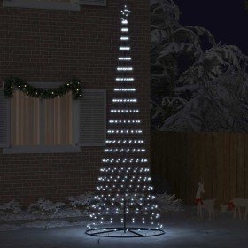 Árbol de Navidad LED Frío 138.5 x 138.5 x 399 cm Metal