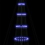 Árbol de Navidad LED Azul 138.5 x 138.5 x 399 cm Metal