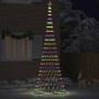 Árbol de Navidad LED Multicolor 138.5 x 138.5 x 399 cm Metal en Arboles de navidad | Comprar online en Foro24