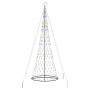 Árbol de Navidad LED Multicolor 138.5 x 138.5 x 399 cm Metal