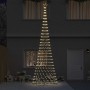 Árbol de Navidad LED Cálido 160 x 160 x 500 cm Metal