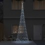 Árbol de Navidad LED con 550 LED Frío 160 x 160 x 500 cm Metal