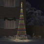 Árbol de Navidad LED Multicolor 160 x 160 x 500 cm Metal en Arboles de navidad | Comprar online en Foro24
