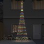 Árbol de Navidad LED Multicolor 160 x 160 x 500 cm Metal