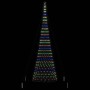 Árbol de Navidad LED Multicolor 160 x 160 x 500 cm Metal