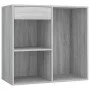 LED-Waschtischset aus Sperrholz in Sonoma-Grau von vidaXL, Schlafzimmermöbel-Sets - Ref: Foro24-3114105, Preis: 215,42 €, Rab...