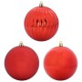 Juego de Esferas de Navidad 15 pcs Rojo