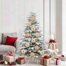 Juego de Esferas de Navidad 9 pcs Dorado Juego de Esferas de Navidad 9 pcs Dorado