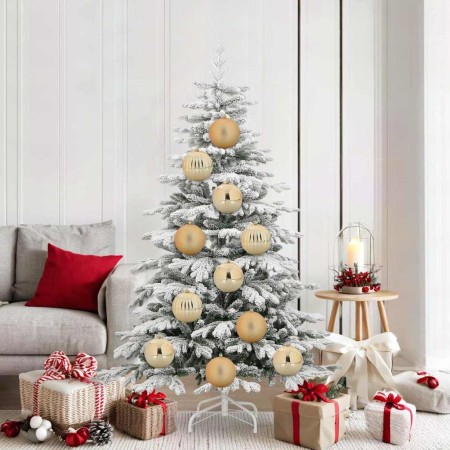 Juego de Esferas de Navidad 9 pcs Dorado