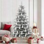 Decoración para Árbol de Navidad 40 pcs Plateado