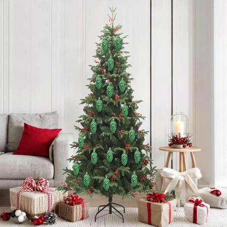 Decoración para Árbol de Navidad 40 pcs Verde