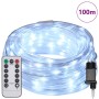 Luz de cuerda con 2400 LED Frío 100 m PVC