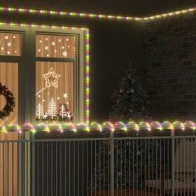 Luz de cuerda con 2400 LED Multicolor 100 m PVC