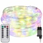 Luz de cuerda con 2400 LED Multicolor 100 m PVC