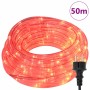 Luz de cuerda con 1200 LED Rojo 50 m PVC