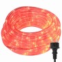 Luz de cuerda con 2400 LED Rojo 100 m PVC