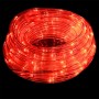 Luz de cuerda con 2400 LED Rojo 100 m PVC