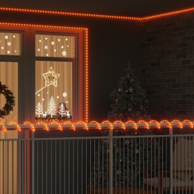 Luz de cuerda con 1200 LED Cálido 50 m PVC