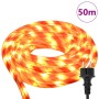 Luz de cuerda con 1200 LED Cálido 50 m PVC