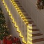 Luz de cuerda con 1200 LED Cálido 50 m PVC