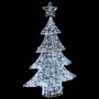Árbol de Navidad con 100 LED frío 120 cm Acrílico