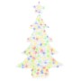 Árbol de Navidad con 100 LED Multicolor 120 cm Acrílico