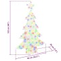 Árbol de Navidad con 100 LED Multicolor 120 cm Acrílico