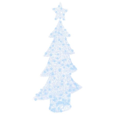 Árbol de Navidad con 160 LED frío 151 cm Acrílico en Adornos festivos | Comprar online en Foro24