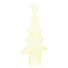 Árbol de Navidad con 240 LED cálido 180 cm Acrílico Árbol de Navidad con 240 LED cálido 180 cm Acrílico